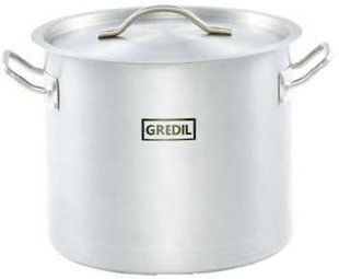 Кастрюля высокая с крышкой Gredil 9 л (011245) SA-530-011245 фото