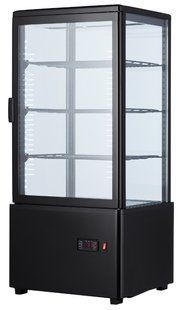 Шафа-вітрина холодильна EWT INOX RT78B black AA122852 фото