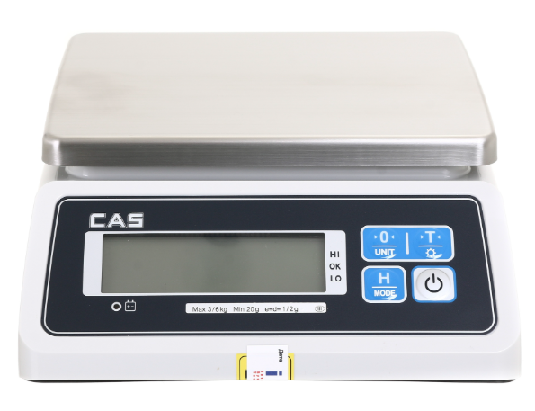 Ваги настільні фасувальні CAS SWII-W (CW) LCD-дисплей (3кг) XE0240 фото