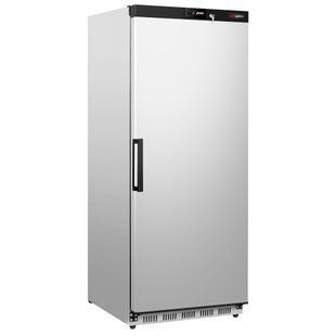 Шкаф морозильный из нержавеющей стали PREMIUM - 600 л - однодверный - с глухими дверями - внутренняя панель дверей из пластика IG0020 фото