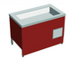 Холодильный прилавок с боксом ЭФЕС ПВХЛС VS, 3 GN, 0,9 кВт, 1200&times;700&times;900, Эталон AISI 201 TR0103 фото 1