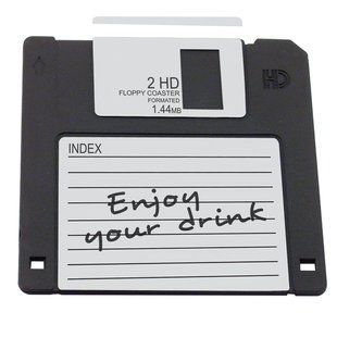 D004 Костер "Floppy Disk" 10x10 см, каучук BG037410 фото