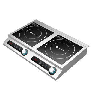 Плита індукційна Hurakan HKN-ICF70D 2-х конфорочна, 7000w HKN-ICF70D фото