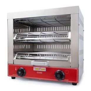 Гриль-саламандра электрический GoodFood GS300 DOUBLE VG0409 фото