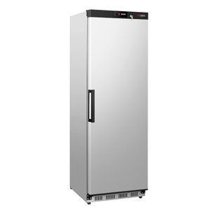 Шкаф морозильный из нержавеющей стали PREMIUM - 400 л - однодверный - с глухими дверями - внутренняя панель дверей из пластика IG0018 фото