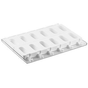 GEL14 3D Форма силіконова "3D ескімо" для морозива 93х43 h25 мм (6 х76 мл) + 50 паличок + підставка BG037821 фото