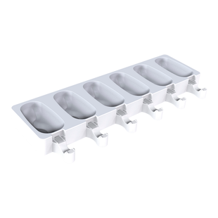 GEL18 CLASSIC WAVE Набір для морозива на паличці 93x48 h30 мм (2 форми 6х88 мл+50 паличок+підставки) BG037822 фото