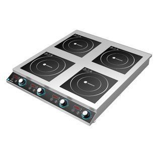Плита індукційна Hurakan HKN-ICF35Dx47 4-х конфорочна, 14000w HKN-ICF35Dx47 фото