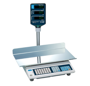 Торговые весы CAS AP-EX LT (с расширенной клавиатурой и платформой) (6кг) XE0181 фото