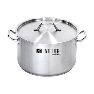 Каструля низька з кришкою 5 л Atelier Gastro SA-505-013241 фото
