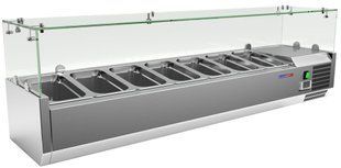 Вітрина настільна холодильна COOLEQ VRX 1500/330 DS0132 фото