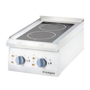Плита стеклокерамическая 2-х конфорочная настольная Stalgast 9705500 SA-530-9705500 фото