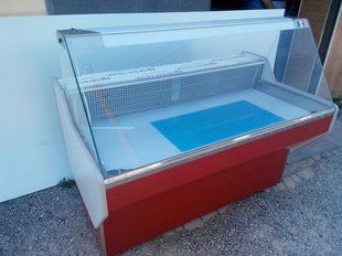 Холодильна вітрина MAGGIORE (пряме скло, ДСП боковини) 1200 AF0058 фото