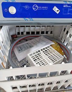 Машина посудомийна (стаканомийка) SILANOS S021 PD/PB DS0216 фото
