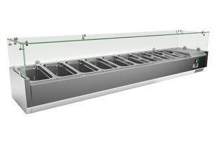 Вітрина настільна холодильна COOLEQ VRX 2000/380 DS0135 фото