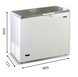 IRAKLIS 26 INOX (240 л) Морозильный ларь с глухой крышкой из нержавеющей стали ТМ CRYSTAL Греция XE0009 фото 1